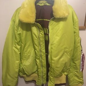 Opening Ceremony reversible bomber